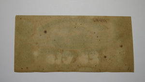 $.25 1863 Montgomery Alabama Obsolete Currency Bank Note Bill AU! Plate N