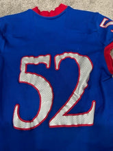 Load image into Gallery viewer, 2021 D.J. Withers Kansas Jayhawks Game Used Worn NCAA ADIDAS Football Jersey