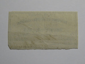 $20 1861 Confederate Bond Coupon Certificate Currency Bank Note Bill UNC
