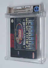 Load image into Gallery viewer, Jeopardy! Deluxe Edition Super Nintendo SNES Sealed Video Game Wata Graded 8.5 A