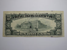 Load image into Gallery viewer, $10 1990 Large Ink Smears on Back Error Federal Reserve Bank Note Bill VF
