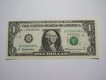 Load image into Gallery viewer, $1 1999 Minor Wet Ink Transfer Error Federal Reserve Bank Note Bill UNC+