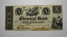 Load image into Gallery viewer, $10 1853 Washington D.C. Obsolete Currency Bank Note Bill Chemical Bank of DC