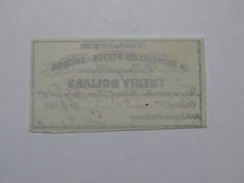 Load image into Gallery viewer, $20 1861 Confederate Bond Coupon Certificate Currency Bank Note Bill UNC