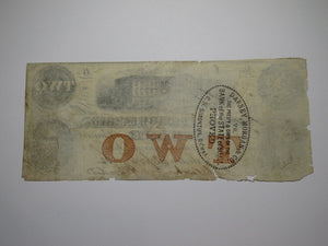 $2 1862 Charleston South Carolina Obsolete Currency Bank Note Bill Low Serial #8