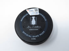 Load image into Gallery viewer, 2022 Edmonton Oilers Vs. Colorado Avalanche Game 3 WCF Playoff Game Used Puck
