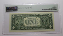 Load image into Gallery viewer, $1 2003 Radar Serial Number Federal Reserve Currency Bank Note Bill PMG UNC66EPQ