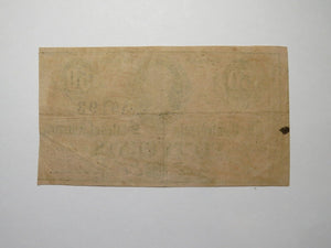 $.50 1864 Richmond Virginia VA Confederate Currency Bank Note Bill RARE T72
