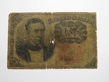 Load image into Gallery viewer, 1874 $.10 Fifth Issue Fractional Currency Obsolete Bank Note Bill 5th Filler
