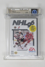 Load image into Gallery viewer, New NHL '96 Hockey Sega Genesis Factory Sealed Video Game Wata Graded 9.4 A!