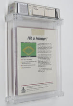 Load image into Gallery viewer, Unopened Super Baseball Atari 2600 Sealed Video Game Wata Graded 9.4 A+ Seal '88