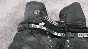 1992-94 Michel Goulet Chicago Blackhawks Game Used Worn CCM Hockey Pants Matched