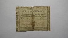 Load image into Gallery viewer, 1761 Ten Shillings North Carolina NC Colonial Currency Note Bill! RARE 10s!
