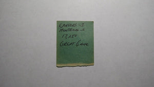 November 17, 1968 New York Rangers Vs. Montreal Canadiens Hockey Ticket Stub!
