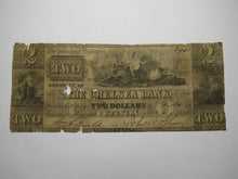 Load image into Gallery viewer, $2 1836 Chelsea Massachusetts MA Obsolete Currency Bank Note Bill Chelsea Bank
