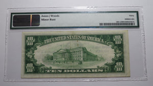$10 1929 Linden Alabama AL National Currency Bank Note Bill! Ch. #7148 VF30 PMG