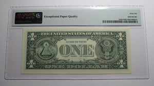 $1 2003A Repeater Serial Number Federal Reserve Currency Bank Note Bill UNC66EPQ