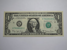 Load image into Gallery viewer, $1 1977 Radar Serial Number Federal Reserve Currency Bank Note Bill UNC 79155197