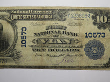 Load image into Gallery viewer, $10 1902 Vian Oklahoma OK National Currency Bank Note Bill Charter #10573 FINE