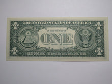 Load image into Gallery viewer, $1 1977 Radar Serial Number Federal Reserve Currency Bank Note Bill UNC 01199110