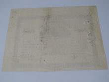 Load image into Gallery viewer, $500 1862 Confederate Bond Certificate Currency Bank Note Bill UNC 14&quot; X 10.5&quot;