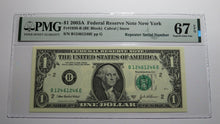Load image into Gallery viewer, $1 2003 Repeater Serial Number Federal Reserve Currency Bank Note Bill PMG UNC67
