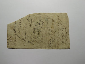 1754 Thirty Shillings North Carolina NC Colonial Currency Note Bill RARE 30s!