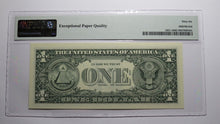 Load image into Gallery viewer, $1 1995 Radar Serial Number Federal Reserve Currency Bank Note Bill PMG UNC66EPQ