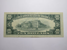 Load image into Gallery viewer, $10 1969 Double Gutter Fold Error Federal Reserve Bank Note Currency Bill VF+