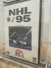 Load image into Gallery viewer, New NHL '95 Sega Genesis Factory Sealed Video Game Wata Graded EA Sports Hockey