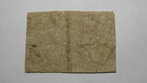 1761 Ten Shillings North Carolina NC Colonial Currency Note Bill! 10s! RARE!