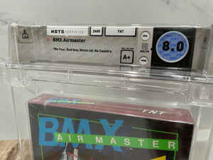 Unopened BMX AirMaster Atari 2600 7800 Sealed Video Game Wata Graded 8.0 A+ 1990