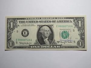 $1 1963 Henry Fowler Courtesy Autographed Federal Reserve Bank Note! Signed