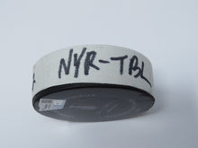 Load image into Gallery viewer, 2022 New York Rangers Vs. Tampa Bay Lightning Game 2 ECF Playoff Game Used Puck!