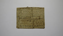 Load image into Gallery viewer, 1760 Five Shillings North Carolina NC Colonial Currency Bank Note Bill! 5s RARE