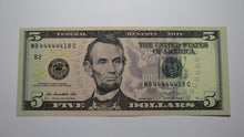 Load image into Gallery viewer, 2 $1 &amp; $5 2003 Matching Fancy Serial Numbers Federal Reserve Bank Note Bills UNC