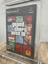 Load image into Gallery viewer, Grand Theft Auto 3 Sony Playstation 2 Factory Sealed Video Game Wata 9.4 GTA III