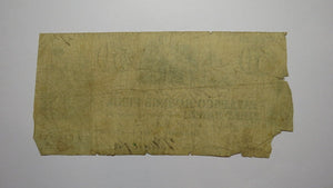 $.50 1840 Baltimore Maryland Obsolete Currency Bank Note Bill Patapsco Savings