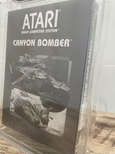 Load image into Gallery viewer, New Canyon Bomber Atari 2600 Sealed Video Game Wata Graded A+ Seal! 1988 RARE!