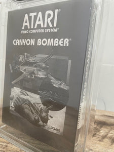 New Canyon Bomber Atari 2600 Sealed Video Game Wata Graded A+ Seal! 1988 RARE!