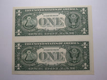 Load image into Gallery viewer, $1 2017 Uncut New York BEP Uncirculated Currency Sheet 2 Federal Reserve Notes