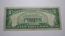 Load image into Gallery viewer, $5 1929 Red Hook New York NY National Currency Bank Note Bill Ch. #752 FINE