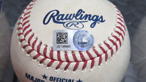 2019 Brian Dozier Washington Nationals Game Used Foul Baseball! Dakota Hudson