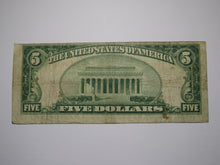 Load image into Gallery viewer, $5 1929 Derby Connecticut CT National Currency Bank Note Bill #1098 Birmingham