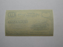 Load image into Gallery viewer, $.10 1862 Cuyahoga Falls Ohio OH Obsolete Currency Bank Note Bill Summit County