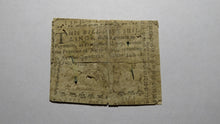 Load image into Gallery viewer, 1760 Five Shillings North Carolina NC Colonial Currency Note Bill! 5s RARE ISSUE