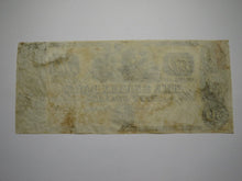 Load image into Gallery viewer, $50 18__ Newton New Jersey NJ Obsolete Currency Bank Note Bill Remainder VF+