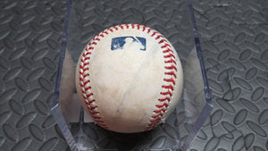 2018 Carlos Santana Philadelphia Phillies Double Game Used Baseball! 8 Pitches!