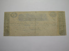 Load image into Gallery viewer, $1 18__ Cincinnati Ohio OH Obsolete Currency Bank Note Bill Remainder AU