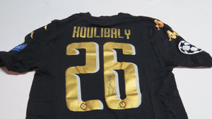 2016-17 Kalidou Koulibaly Napoli Match Used Worn UCL Soccer Shirt! Game Jersey